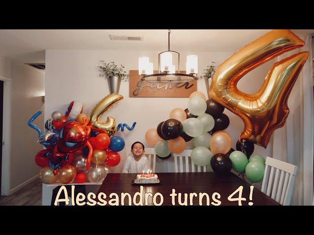 ALESSANDROS BIRTHDAY PARTY