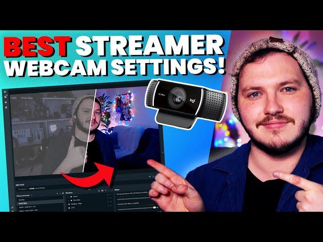 How To Make Your Webcam Quality Look PRO! - Webcam Settings Guide In 2021!