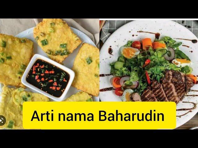 arti nama Baharudin