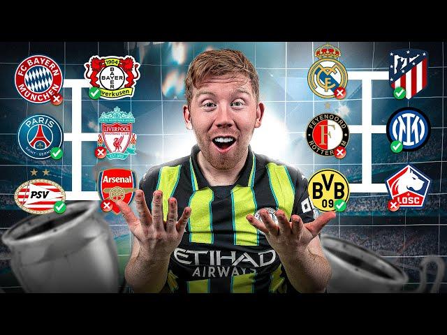 UEFA Champions League - Round Of 16 - Leg 1 Predictions