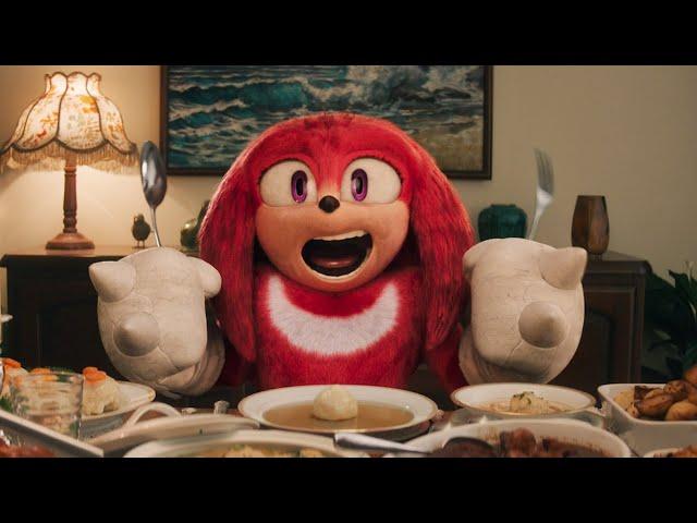 Knuckles TV Show Episode 3    Knuckles Feasting At The Whipples