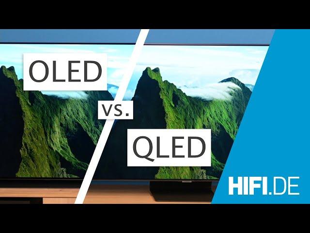 OLED vs. QLED: Was ist besser? HIFI.DE hat es für euch getestet!