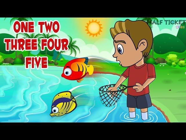 One Two Three Four Five | Nursery Rhymes And Kids Songs With Lyrics