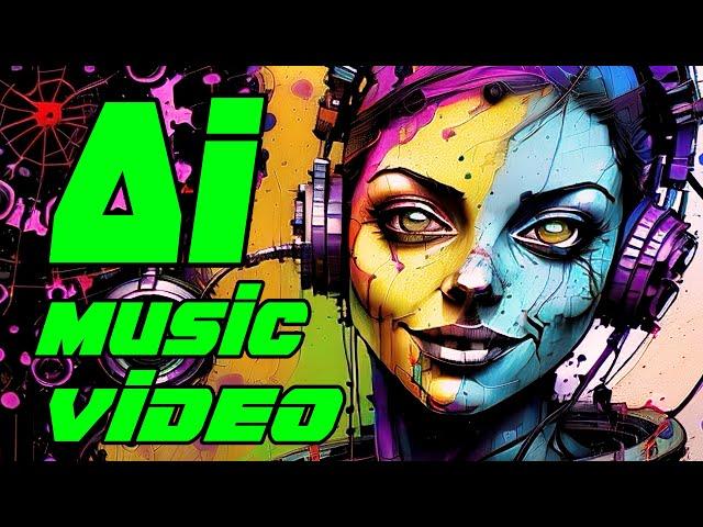 Techno Nightmare - AI Music Video - 4K (Deforum Stable Diffusion)