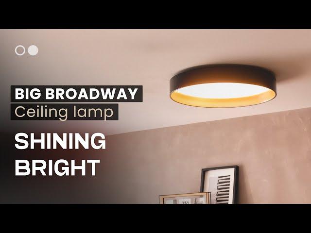 Big Broadwey LED Ceiling Lamp - Ledkia