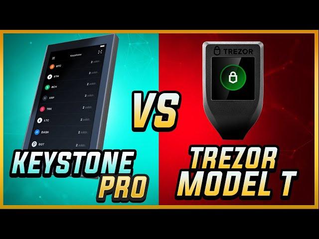 Keystone Pro vs Trezor Model T | Is The "OG" Still The Best?