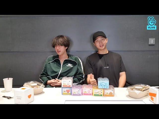 [ENG SUB] BTS JIN & RM LIVE VLIVE (2021.08.19) BTS VLIVE 2021