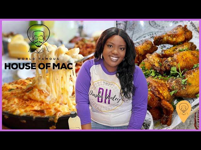 World Famous House of Mac in Miami, FL I Restaurant Review Black History Month Edition I DIASHA