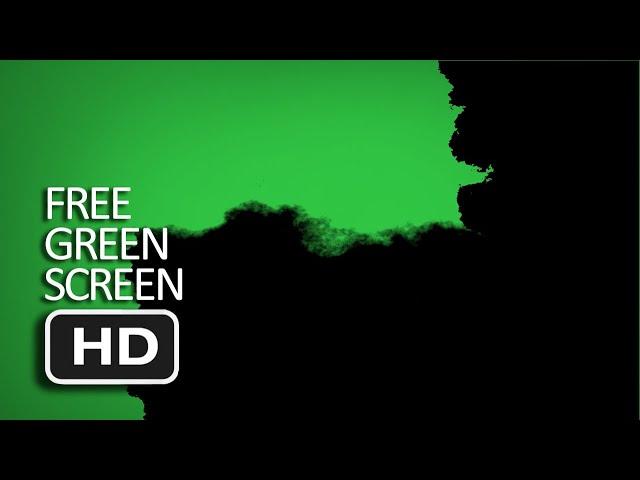 Free Green Screen - Vertical Brush Transition