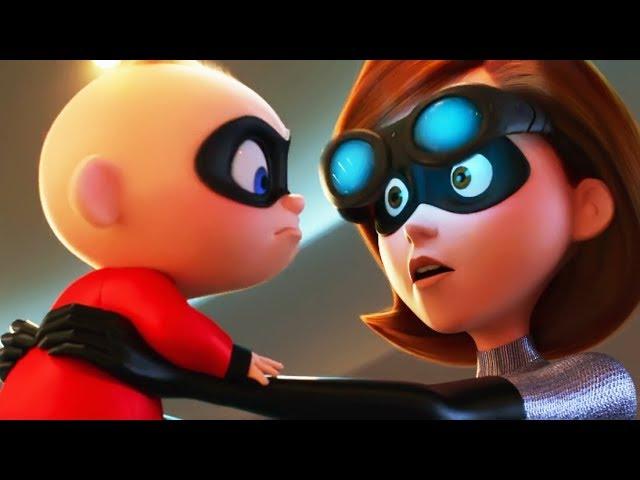 Incredible 2 - Jack Jack saves Elastigirl | Superpower