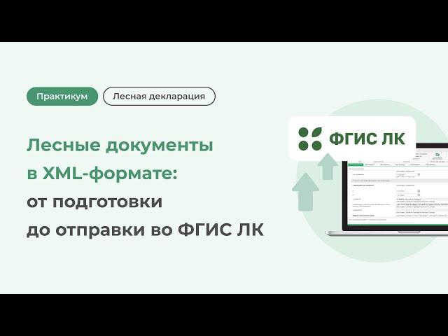 Лесные документы в XML-формате: от подготовки до отправки во ФГИС ЛК