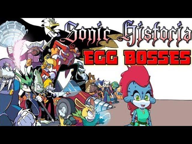 The Egg Bosses (Archie Post Super Genesis Wave) Sonic Historians