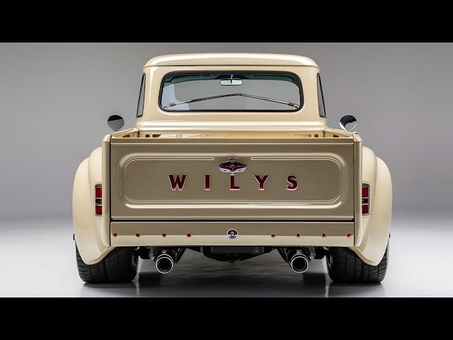 The 2025 Willys Pickup Truck Is Back! Rugged Performance Meets Iconic Style!