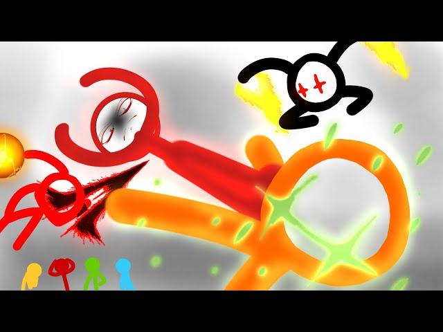 ANIMATION vs KJ : STICK NODES BATTLE!