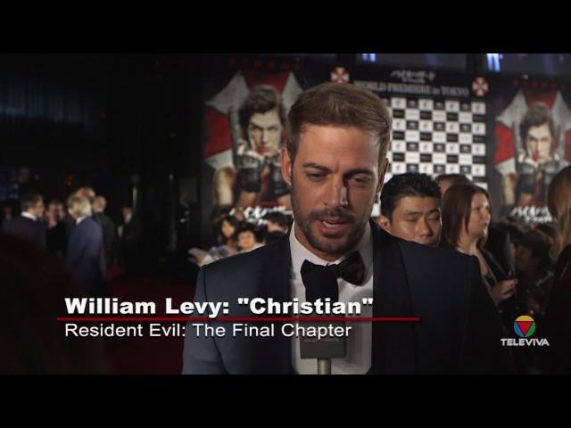 En Televiva William Levy en la película "Resident Evil The Final Chapter"