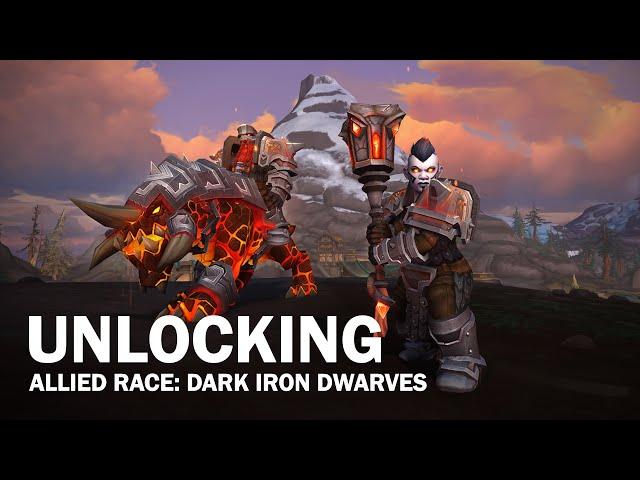 How to Unlock the Dark Iron Dwarf Allied Race! - World of Warcraft: Battle for Azeroth