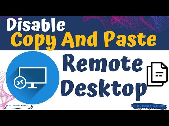 Create GPO to Disable Copy and Paste on Remote Desktop Windows Server 2022 / 2019