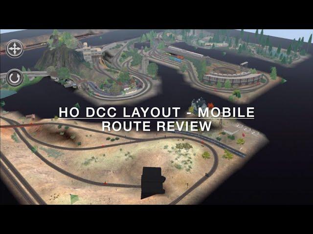 HO DCC Layout - Mobile Trainz 2 Route Review