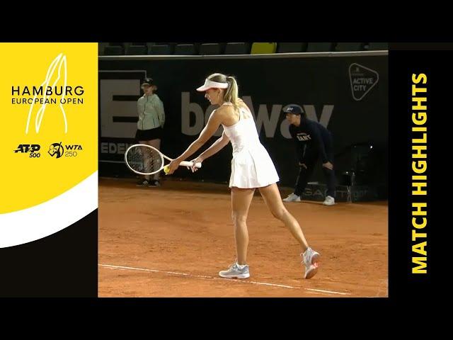 HEO2022 /// WTA R1 /// MATCH HIGHLIGHTS Maryna Zanevska vs. Viktoriya Tomova