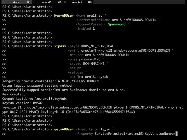 Kerberos Demonstration Part 1 - Windows Domain Controller (New)