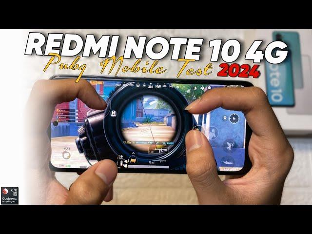 Xiaomi Redmi Note 10 4G Snapdragon 678 Pubg Mobile Gaming Test in 2024