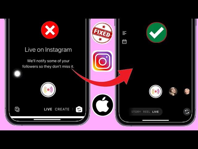 Как исправить ошибку «Не могу выйти в прямой эфир» в Instagram на iPhone