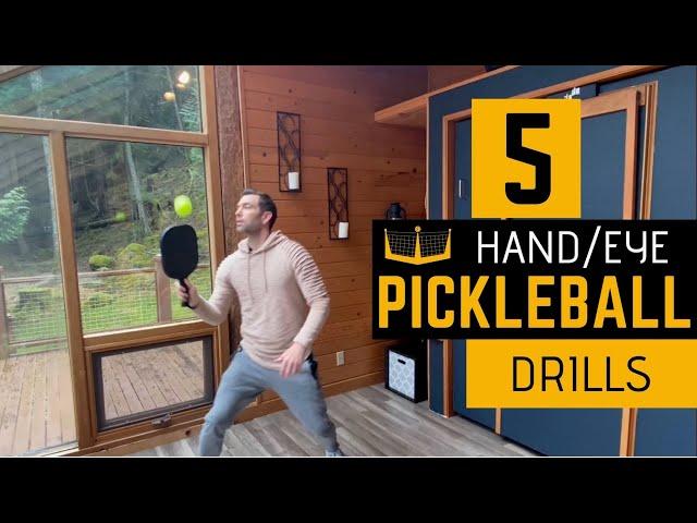 5 hand/eye coordination drills for pickleball