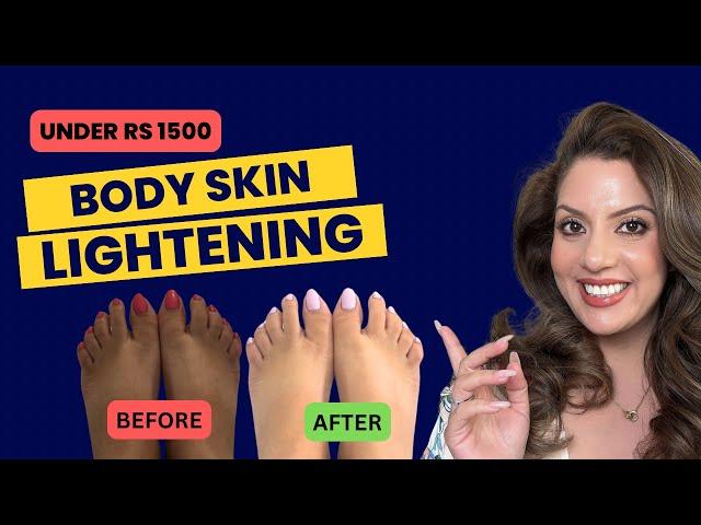 Body Skin Lightening Under Rs 1500 | Home Remedies to Remove Pigmentation | Nipun Kapur