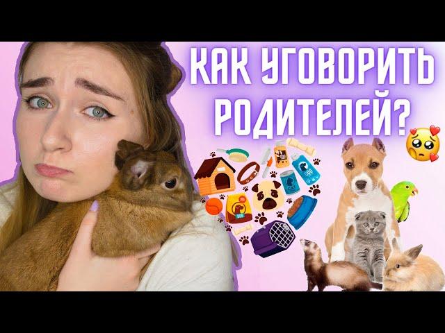 КАК УГОВОРИТЬ РОДИТЕЛЕЙ КУПИТЬ ПИТОМЦА? Кошку Собаку Крысу Хомяка / ЛАЙФХАКИ КАК УГОВОРИТЬ РОДИТЕЛЕЙ