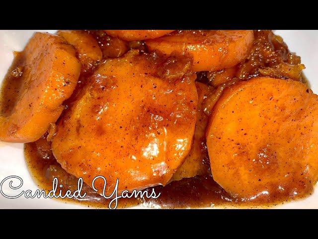 EASY Stove Top Southern Candied Yams|VERY CANDIED!!