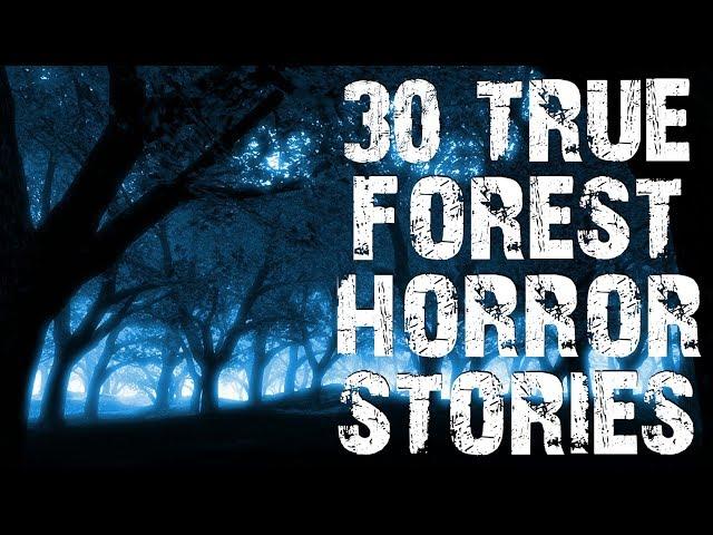 30 TRUE Disturbing Deep Woods & Middle Of Nowhere Stories | Mega Compilation | (Scary Stories)