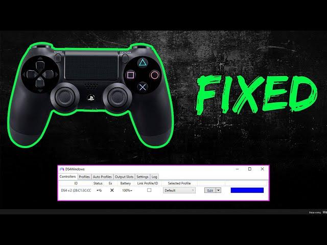 DS4 Windows 10 | Fix for ps4 controllers! | controller not connecting fix |