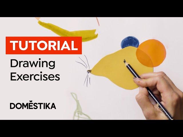 Drawing Tutorial: 3 Simple Exercises to Free your Creativity - Laura McKendry | Domestika English