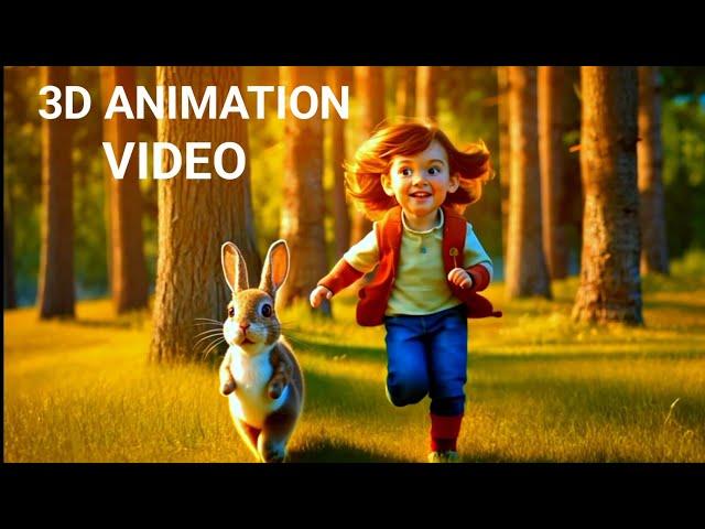 How to Make 3D Animation Kids Story with Free AI Tools - Story Video Kaise Banaye | cartoon video