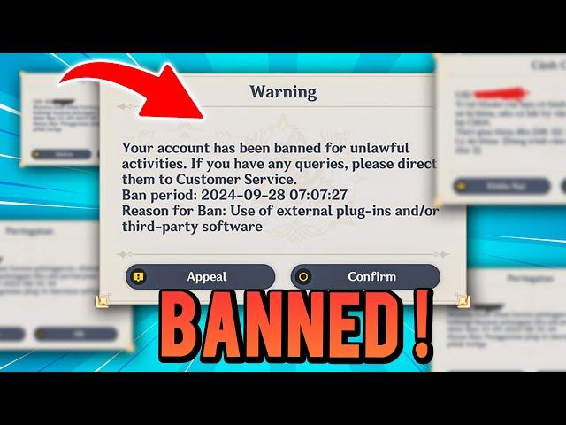 MILLION Genshin Accounts BANNED!  The Biggest Ban Wave EVER?! | Genshin Impact Shocking News!