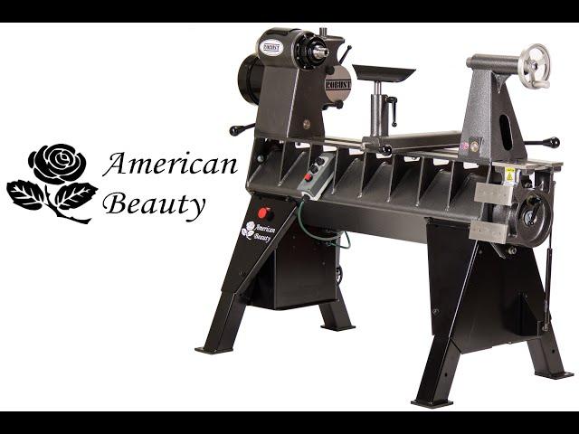 Robust American Beauty Woodturning Lathe