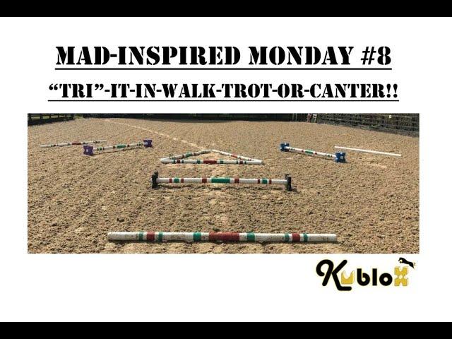 KUBLOX® | best Cavaletti exercise to use in walk, trot & Canter!!