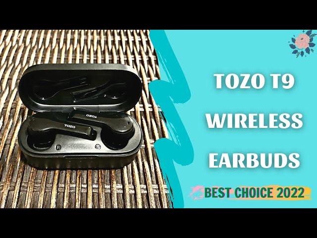 TOZO T9 True Wireless Earbuds Review & Instructions Manual | Best Noise Cancelling Headphones