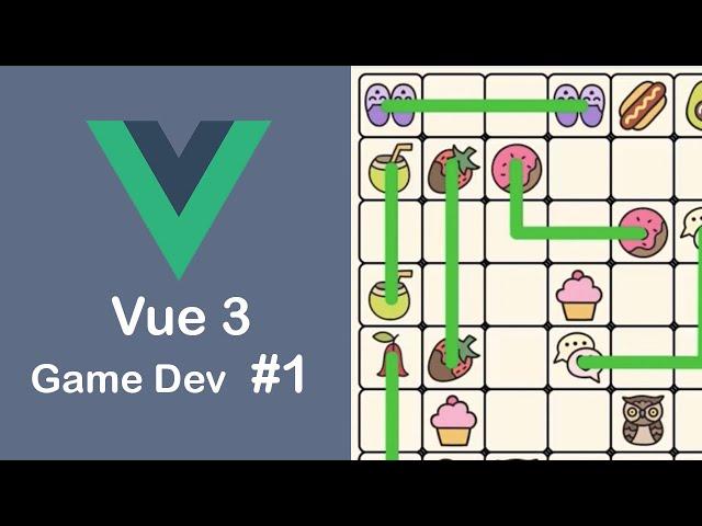 Vue 3 Gamedev Connect Pairs #1: логическая игра, установка и создание поля игры