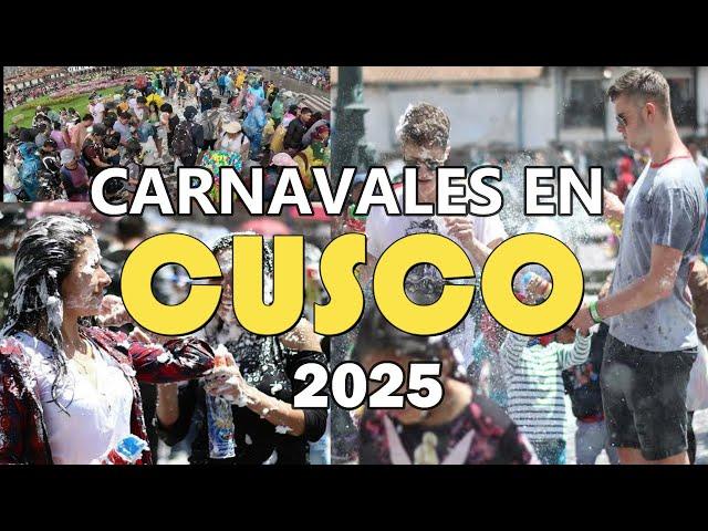 Como se vive los  CARNAVALES en CUSCO 2025  REMATE d #carnavales2025 #carnaval2025 viajar Cuzco ️