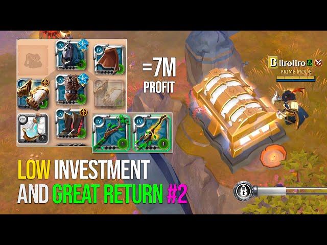 Build T4.0 Solo Static Dungeon t5 l low investment l 7m+ profit Albion online