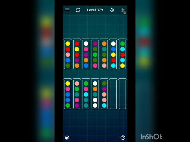 Ball sort puzzle level 379