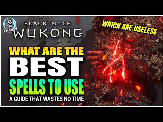 BEST SPELLS To Make Game VERY EASY GUIDE | Black Myth Wukong