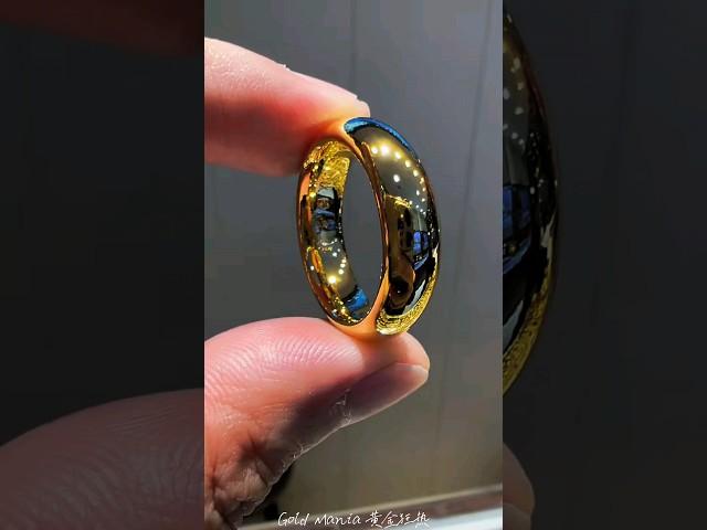 Wow That's a Unique 24K Gold Ring #viral #trending #gold #shortvideo #shorts #reels #short #clips