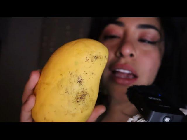 ASMR / ME COMO EL PRIMER MANGO DE LA TEMPORADA