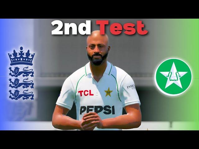 BAZZBALL vs SAJID & NOMI  Pakistan vs England 2nd Test Match  Career Mode Cricket 24