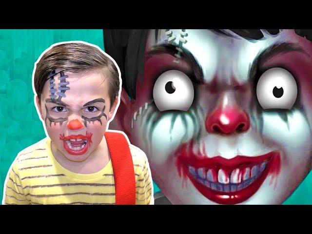 Scary Child 3D Horror Game in Real Life (Kids Skit) Part 2