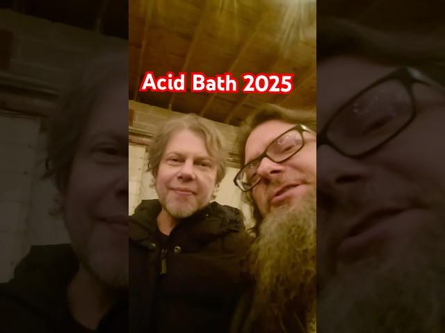 Dax Riggs is Here! Acid Bath 2025  #acidbath #shorts