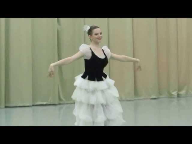 Наталья Туманова - вариация Паскуалы.Vaganova Ballet Academy