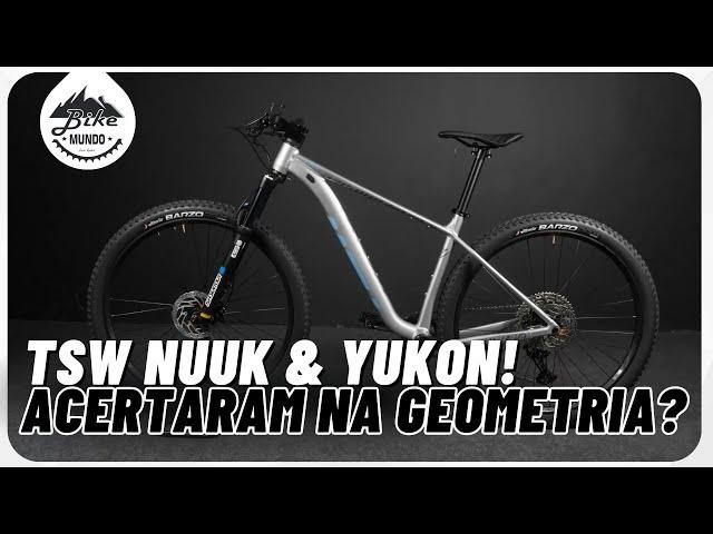 ANALISANDO TODA A GEOMETRIA DA TSW NUUK E YUKON! FAZEM SENTIDO? | BIKE MUNDO